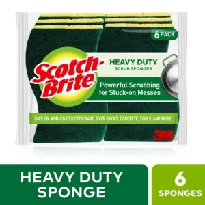 Sponge Scrub Heavy Duty 6-Pack