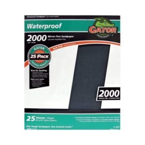 Waterproof Sandpaper 2000G