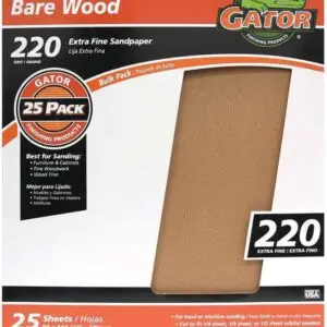 Sandpaper 220G Gator