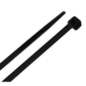 Cable Tie 8" Black 100-Pack