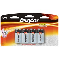 Battery 9V Energizer 4-Pack