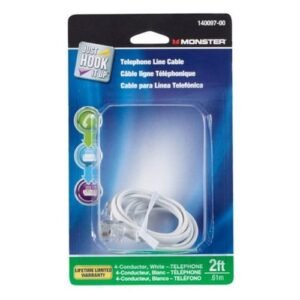 Mod Phone Line Cable 2'