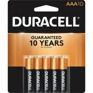 Battery AAA Duracell 10-Pack