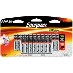 Battery AAA Energizer 20-Pack