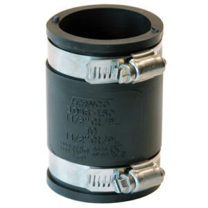 Coupling Flex 1-1/2" PVC