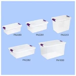 Latch Storage Box66Q Clear