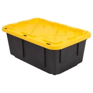 Storage Box 15G Black/Yellow