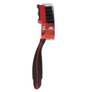 Wire Brush W/Scraper 4"W