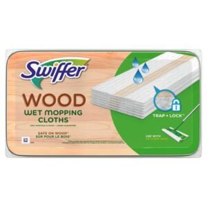 Wet Mop Cloth White 20-Pack