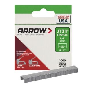Staple Jt21 1/4" 1000-Pack