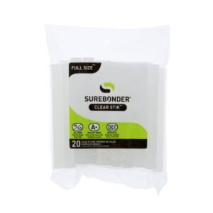 Glue Stick .43" Clear 20-Pack