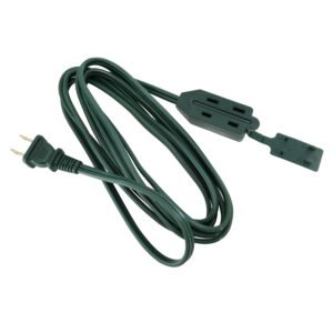Ext Cord 12' Green