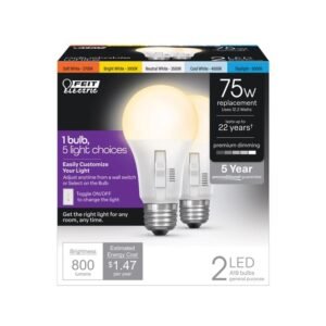 LED Bulb A19 E26 8.3W