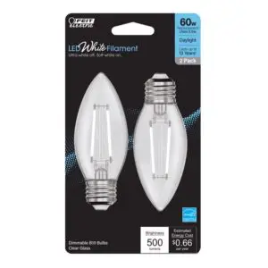 Fil LED Bulb B10 E26 5.5