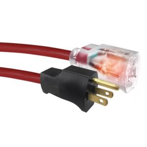 Ext Cord 50' Red