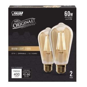 Fil LED Bulb St19 E26 1W