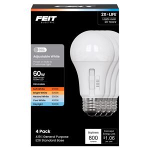 LED Bulb A19 E26 8.8W