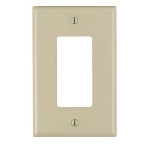 Wallplate 1G Decora Iv