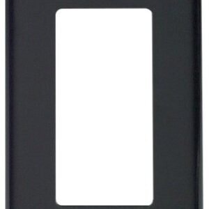 Wallplate Decora 1G Black