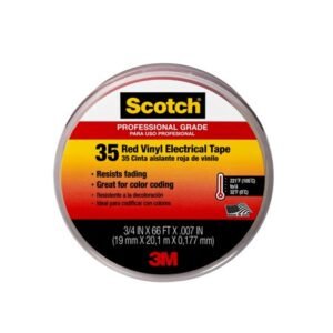Electrical Tape 66' Red