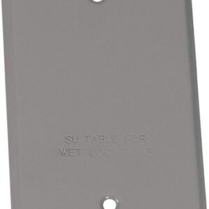 Flat Box Cover Rect 1G S