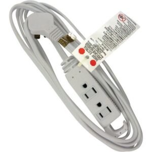 Ext Cord 6' White