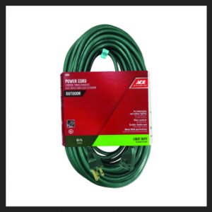 Ext Cord 80' Green