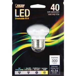 LED R14 E26 Sw 40W Dim