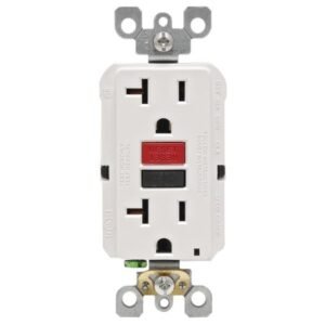 Gfci Outlet Duplex 20A White