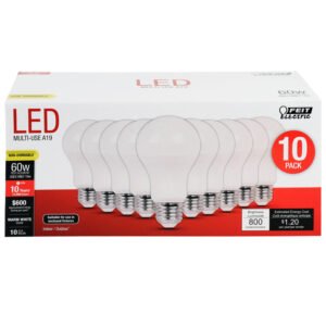 LED Bulb A19 E26 10.5W