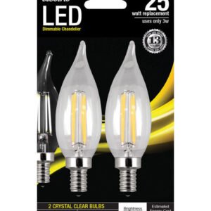 LED Bulb Ca10 E12 2.2W