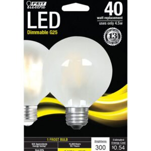 LED Bulb G25 E26 3W