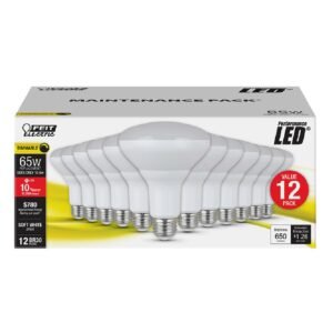 LED Br30 E26 Se 65W 12-Pack