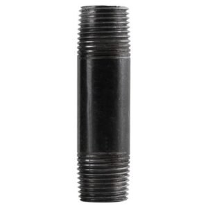 Close Nipple 3/4 Black