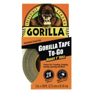 Duct Tape 1"X30' Black