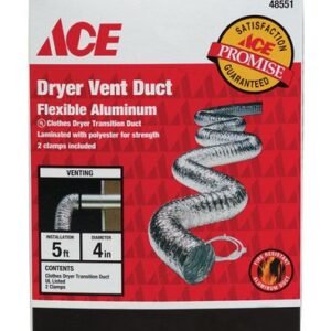 Dryer Vent Duct 4"X5'