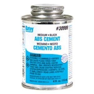 Cement Abs 4Oz Black