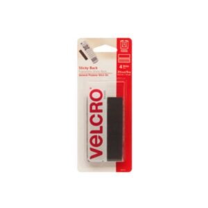 Velcro Strip 4" Black