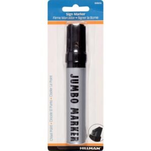 Jumbo Marker Black Chisel