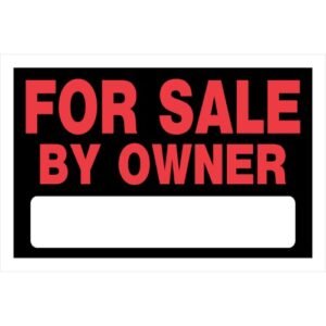 For Sale Ownr Sign 8X12"