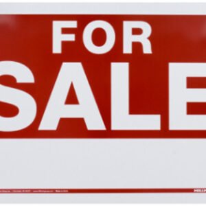 Sign For Sale 10X14"