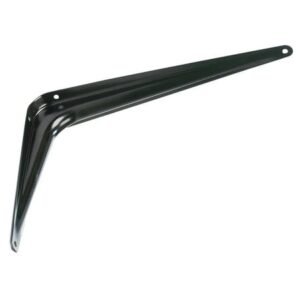 Shelf Bracket Black 8X10"