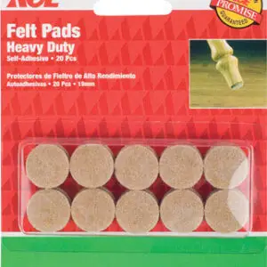Pad Felt 3/4"Circle 20-Pack