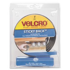 Velcro Tape 5'Sticky Black