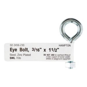 Bolt Eye W/Nut 3/16"X1.5