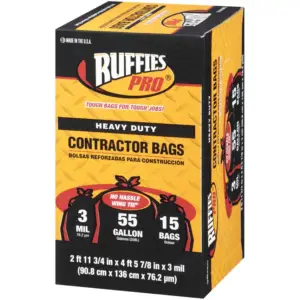 Contractor Bags 55G 15-Pack