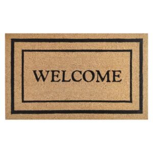 Door Mat Coir Welcme