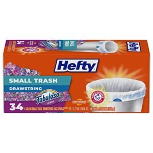 Trash Bag 4G 34-Pack Hefty