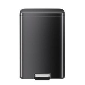 Trash Can 13.2G Gray Max