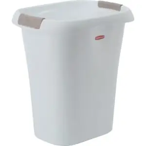 Wastebasket 5.25G White Ru